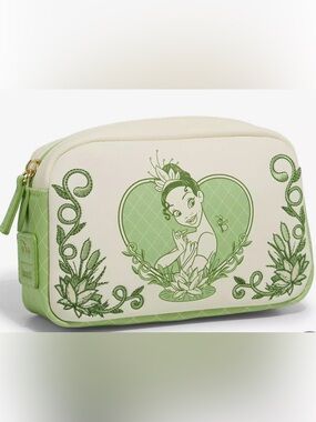 Loungefly Disney The Princess and the Frog Tiana Illustrated Cosmetic Bag